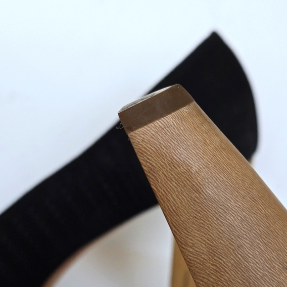 LOEFFLER RANDALL Women's Esther Wood Heel Pump size 6.5 - Picture 7 of 9